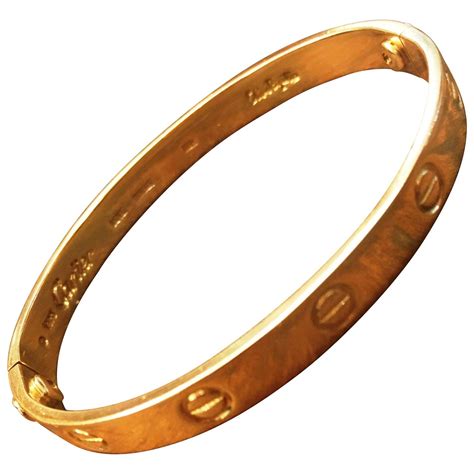 classic cartier bracelet|old cartier love bracelet.